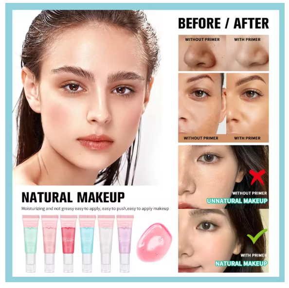 Pre Makeup Gel Cream Concealer Moisturizing Invisible Pore Face Primer Non-greasy Pre Makeup Hydrating Gel Cream