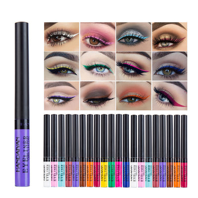 12-color matte eyeliner