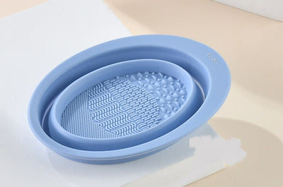 Silicone Cosmetic Makeup Brush Cleaning Pad Board