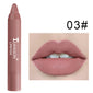 3 Packs Of Matte Lipstick Matte Velvet Lipstick Pen Bean Paste Milk Tea Color Lipstick Crayons Lipstick Students