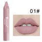 3 Packs Of Matte Lipstick Matte Velvet Lipstick Pen Bean Paste Milk Tea Color Lipstick Crayons Lipstick Students