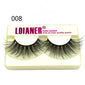 100% Mink Eyelashes 25mm Wispy Fluffy Fake Lashes