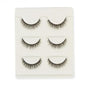 Compatible with Apple, 3 pair false eyelashes mink hair lashes Slim curly raised fake Eyelasehe extension Cilios Posticos makeup