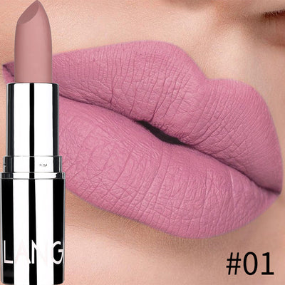 Silver matte lipstick